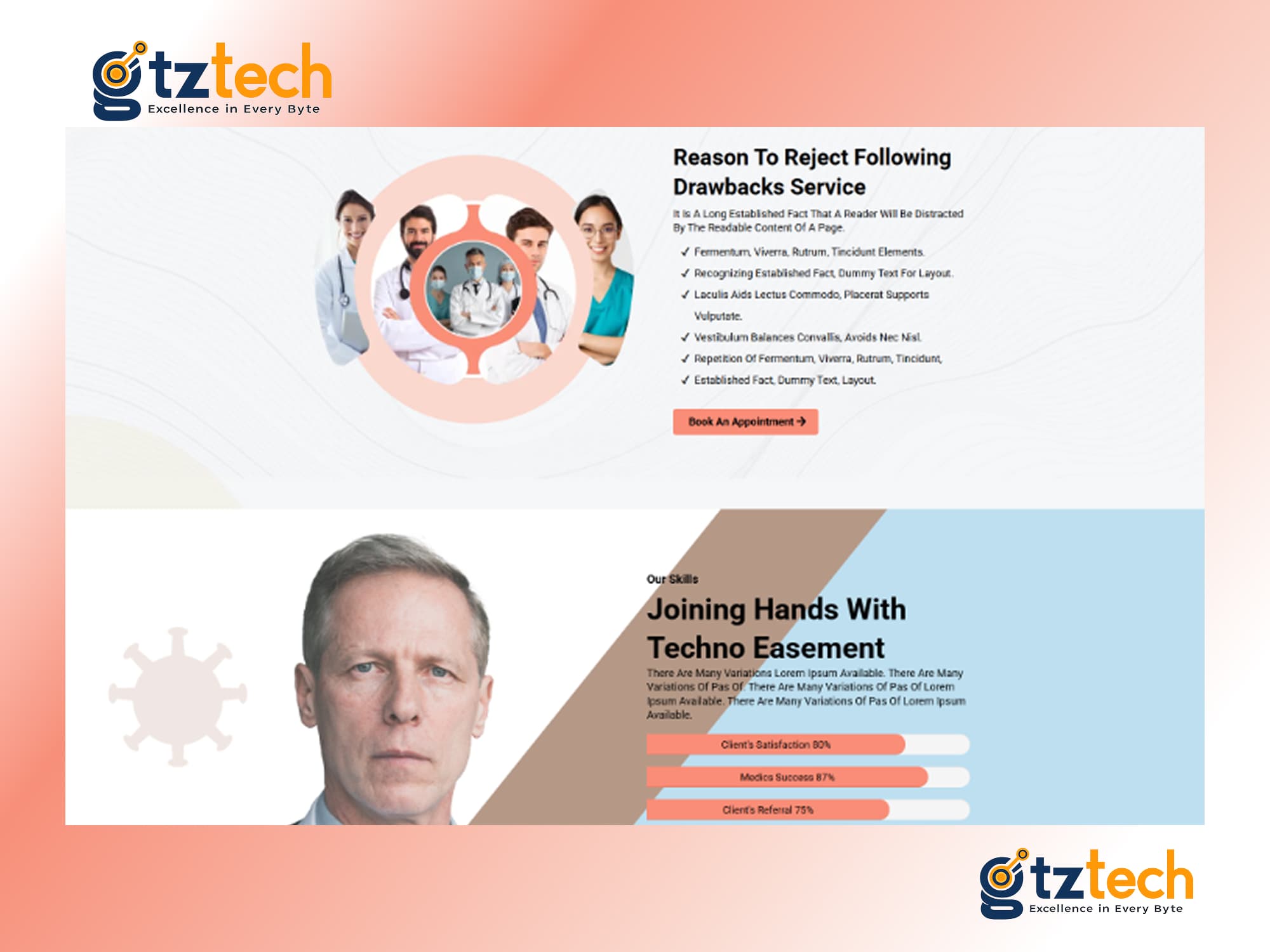 Medical / Healthcare Funnel — additional screen 2