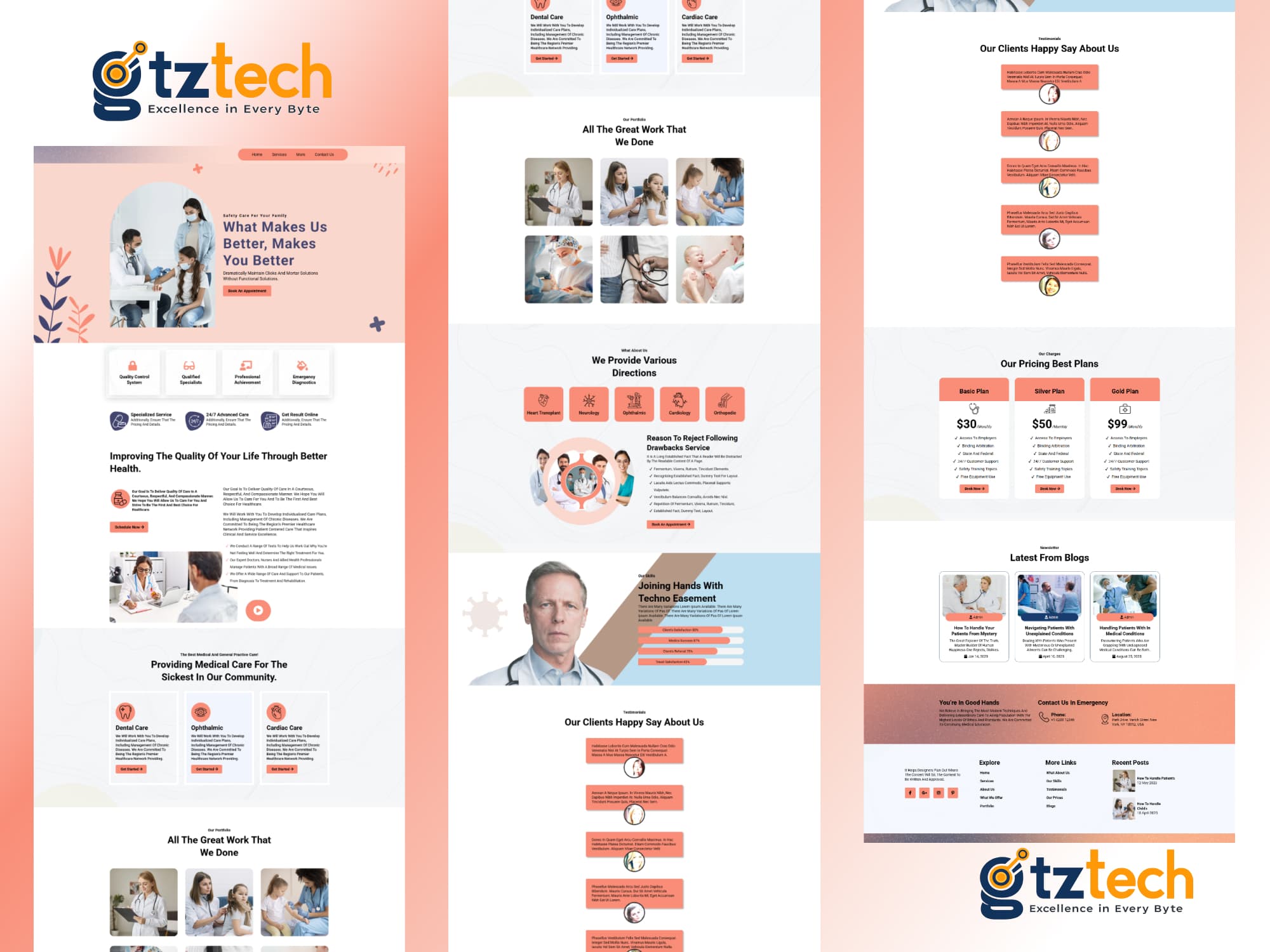 Medical / Healthcare Funnel — additional screen 4