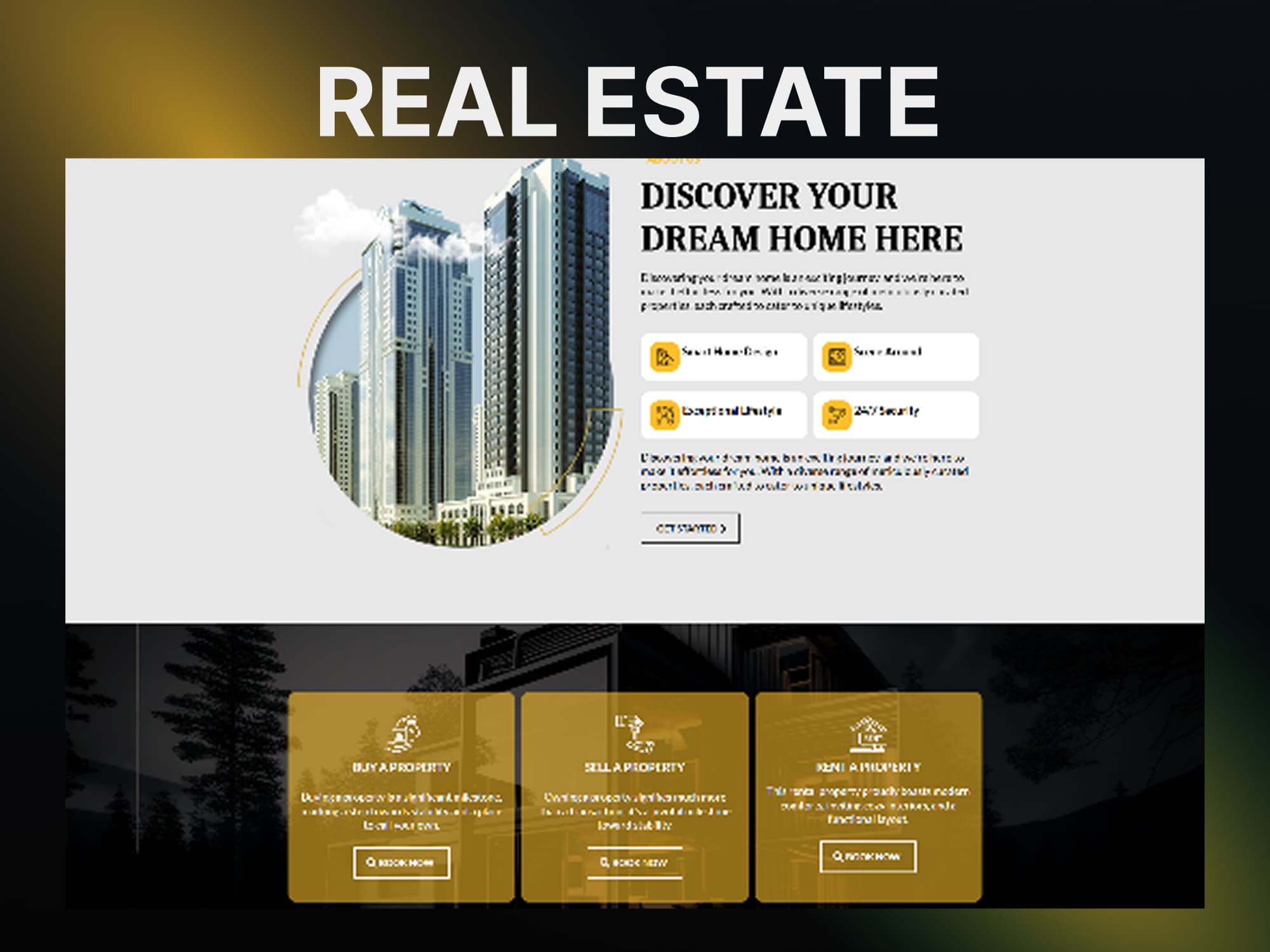 Real Estate Funnel — additional screen 2