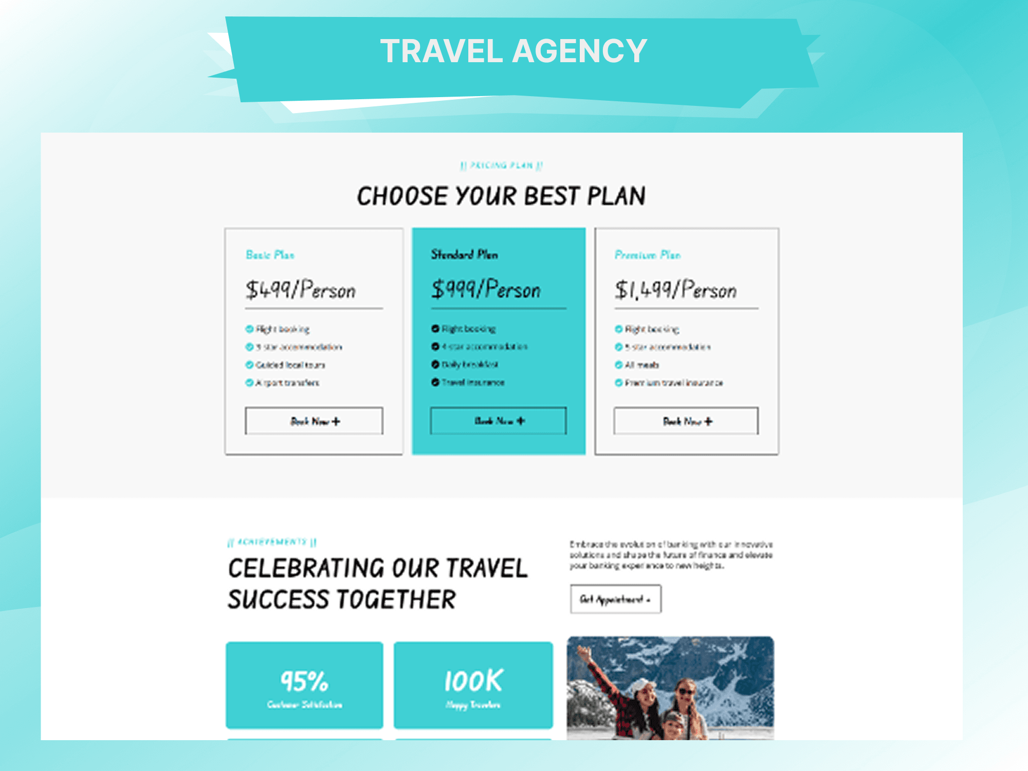 Travel Agency Funnel — additional screen 2