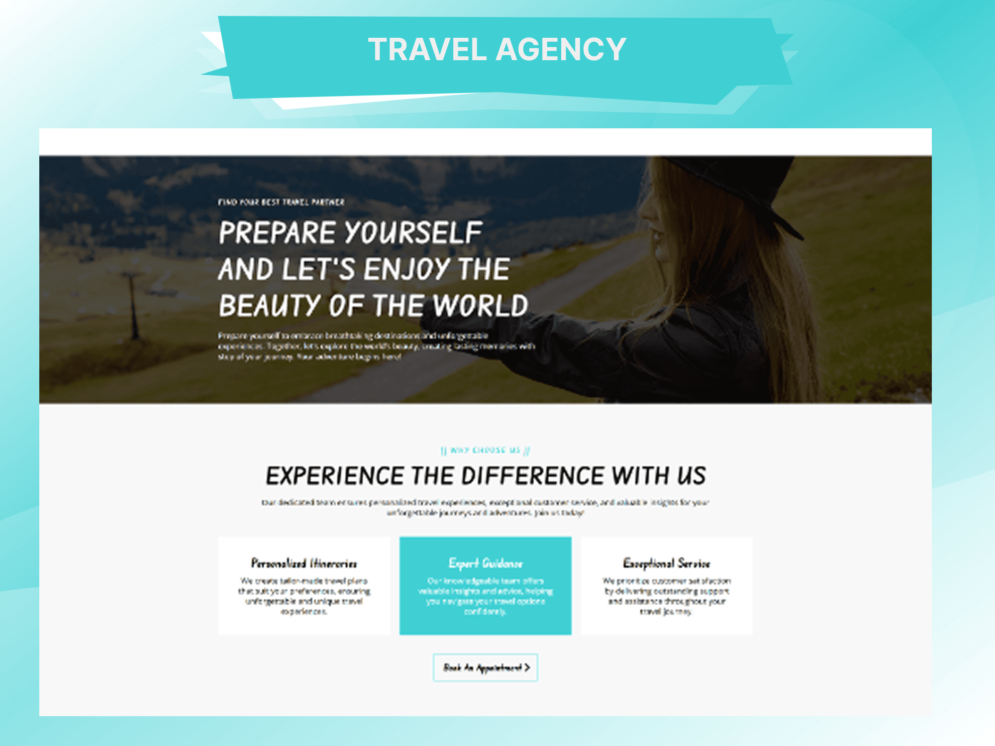 Travel Agency Funnel — additional screen 3