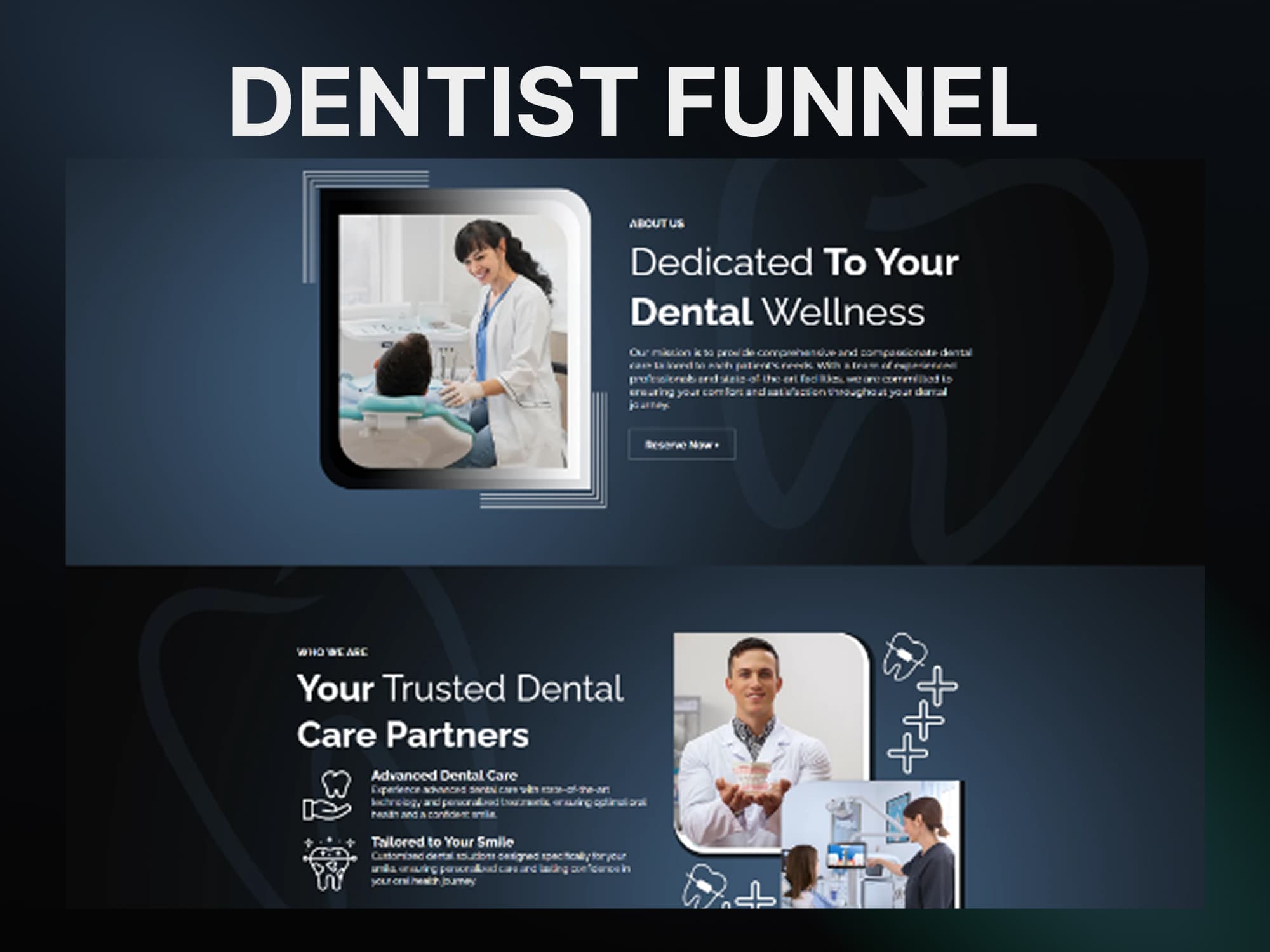 Dentist Funnel — additional screen 1