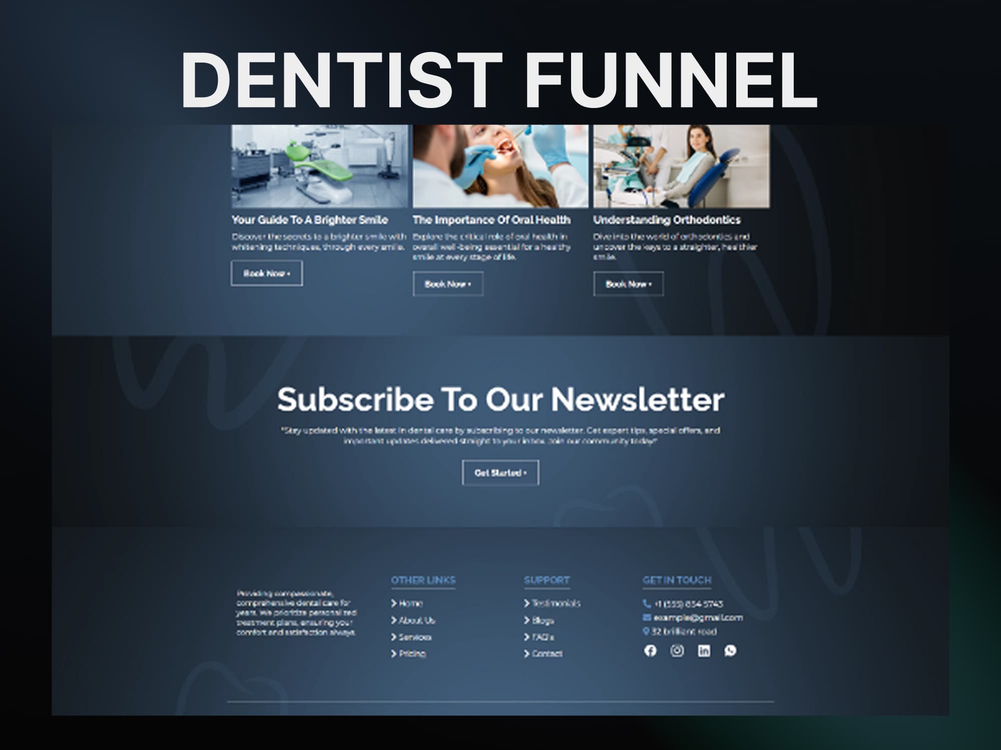 Dentist Funnel — additional screen 6