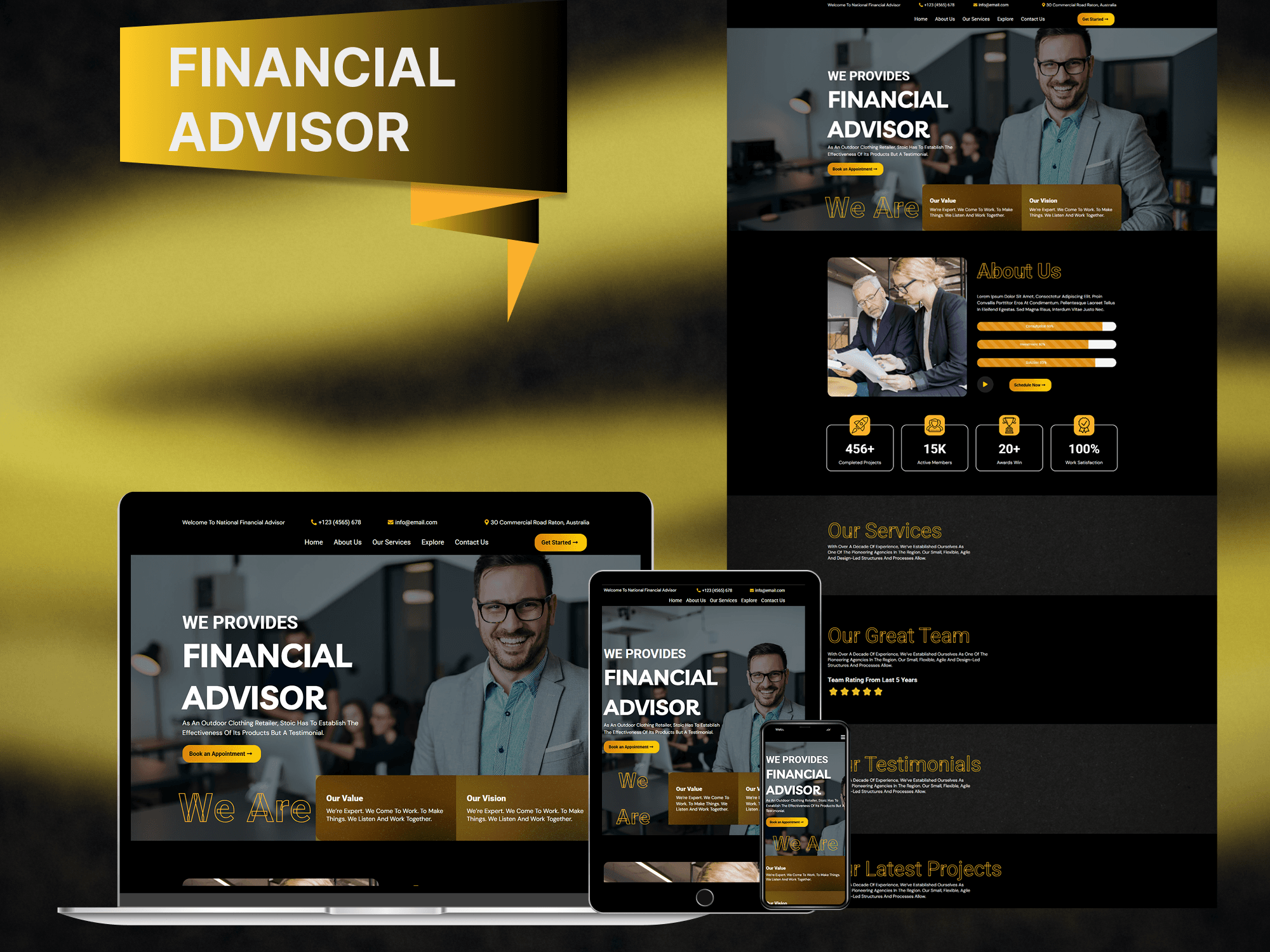 Financial Advisor Funnel — additional screen 3